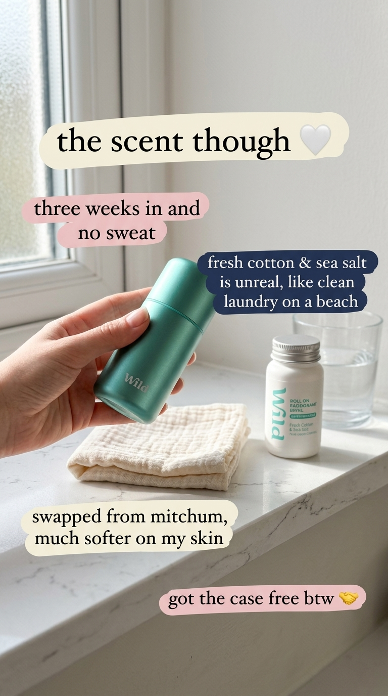 Wild Facebook ad: Switch to Wild antiperspirant and smell your best