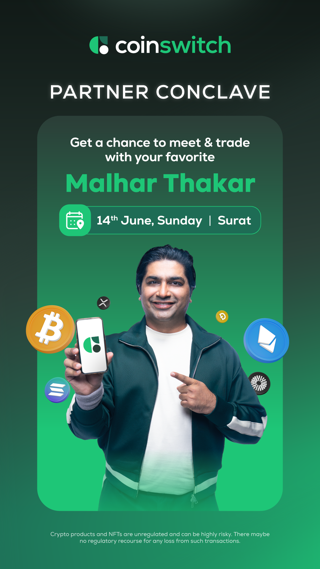 CoinSwitch Facebook ad from Jun 3, 2026