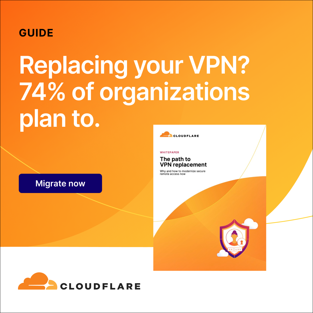 Cloudflare Facebook ad