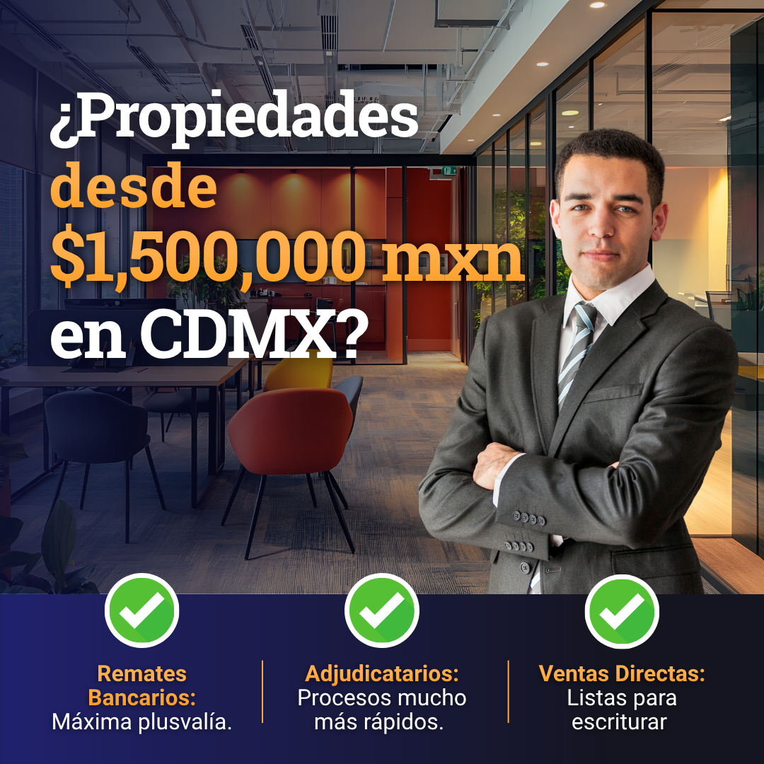 Erbehaus mx Facebook ad: Invierte en remates bancarios