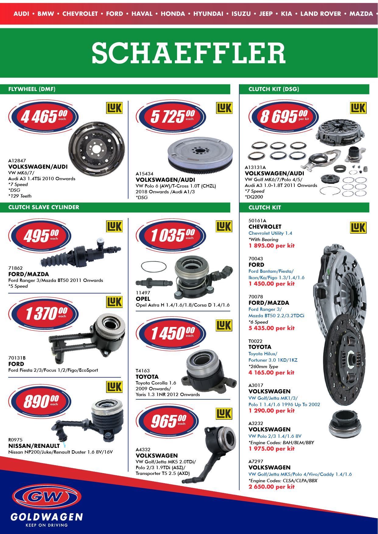 Goldwagen Kuruman Automotive Parts Facebook ad: 𝗙𝗲𝗯𝗿𝘂𝗮𝗿𝘆 & 𝗠𝗮𝗿𝗰𝗵 𝗦𝗽𝗲𝗰𝗶𝗮𝗹𝘀 𝗮𝘁…