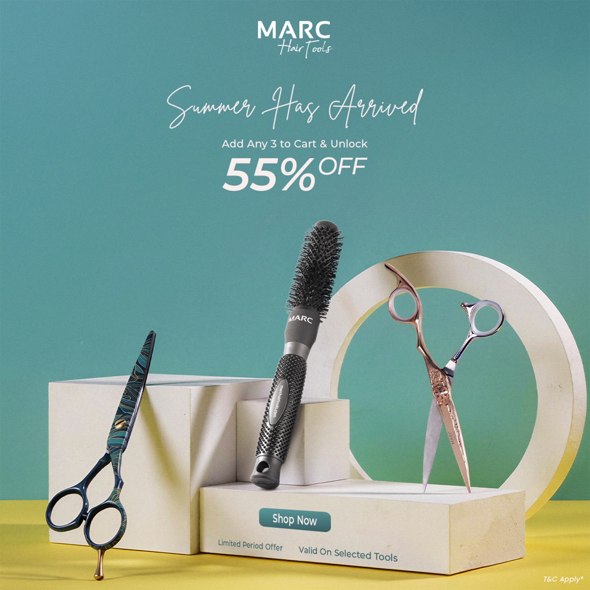 MARC HAIR TOOLS  Facebook ad