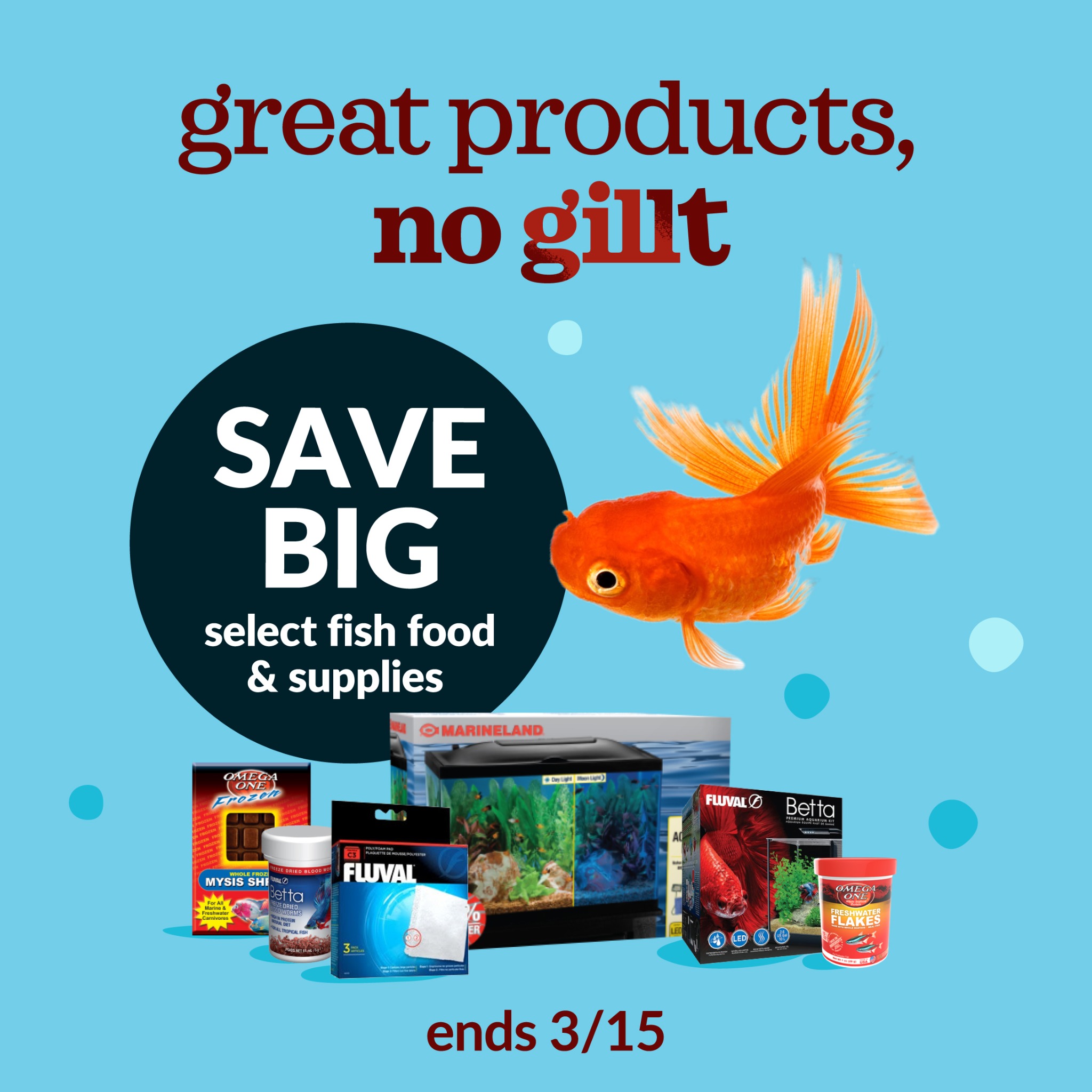 Chow Hound Pet Supplies Facebook ad
