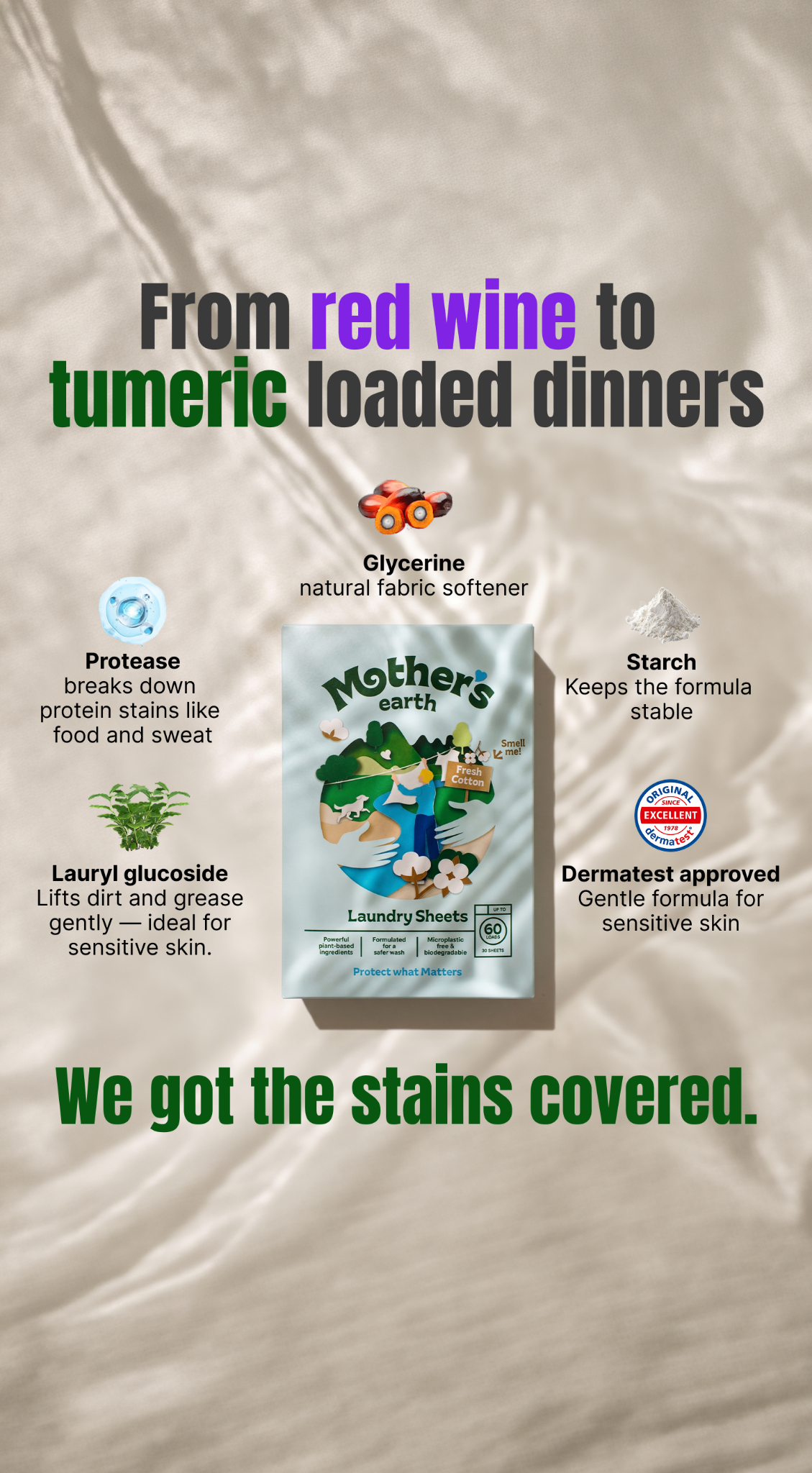 Mothers Earth Facebook ad