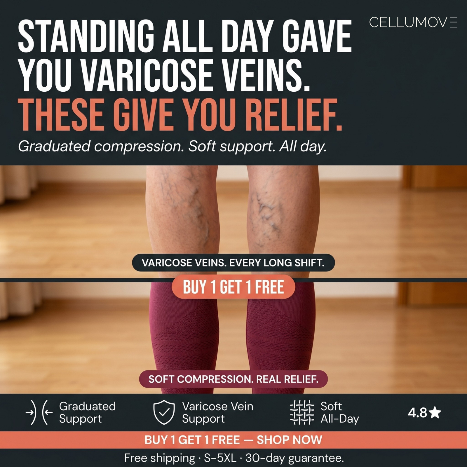 Cellumove Fitwear Facebook ad