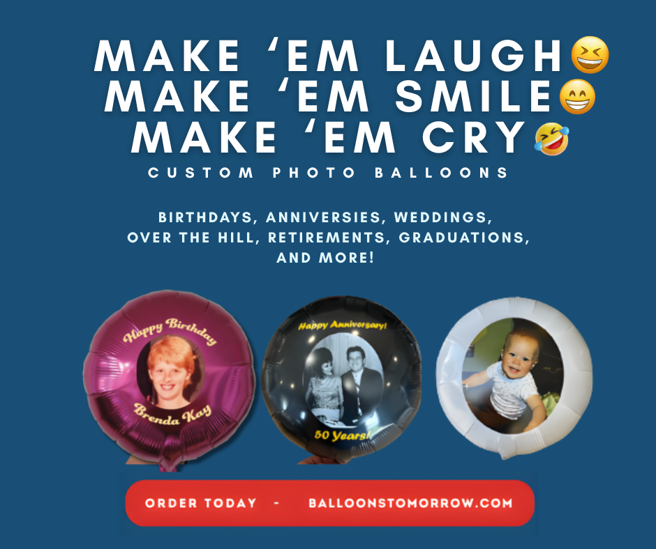 Balloons Tomorrow Facebook ad: Celebrate Life’s Moments, Your Way