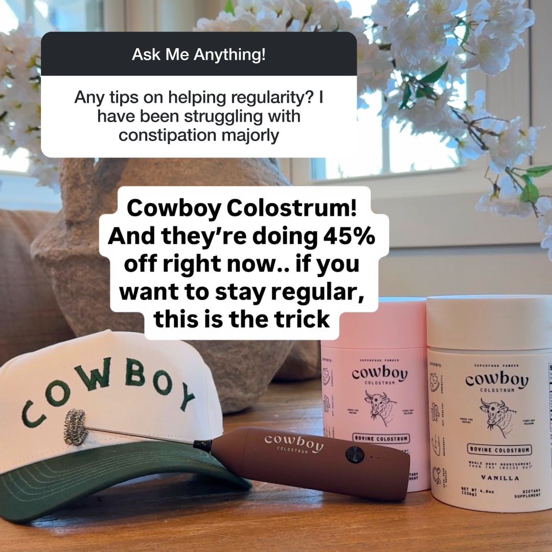 Cowboy Colostrum Facebook ad