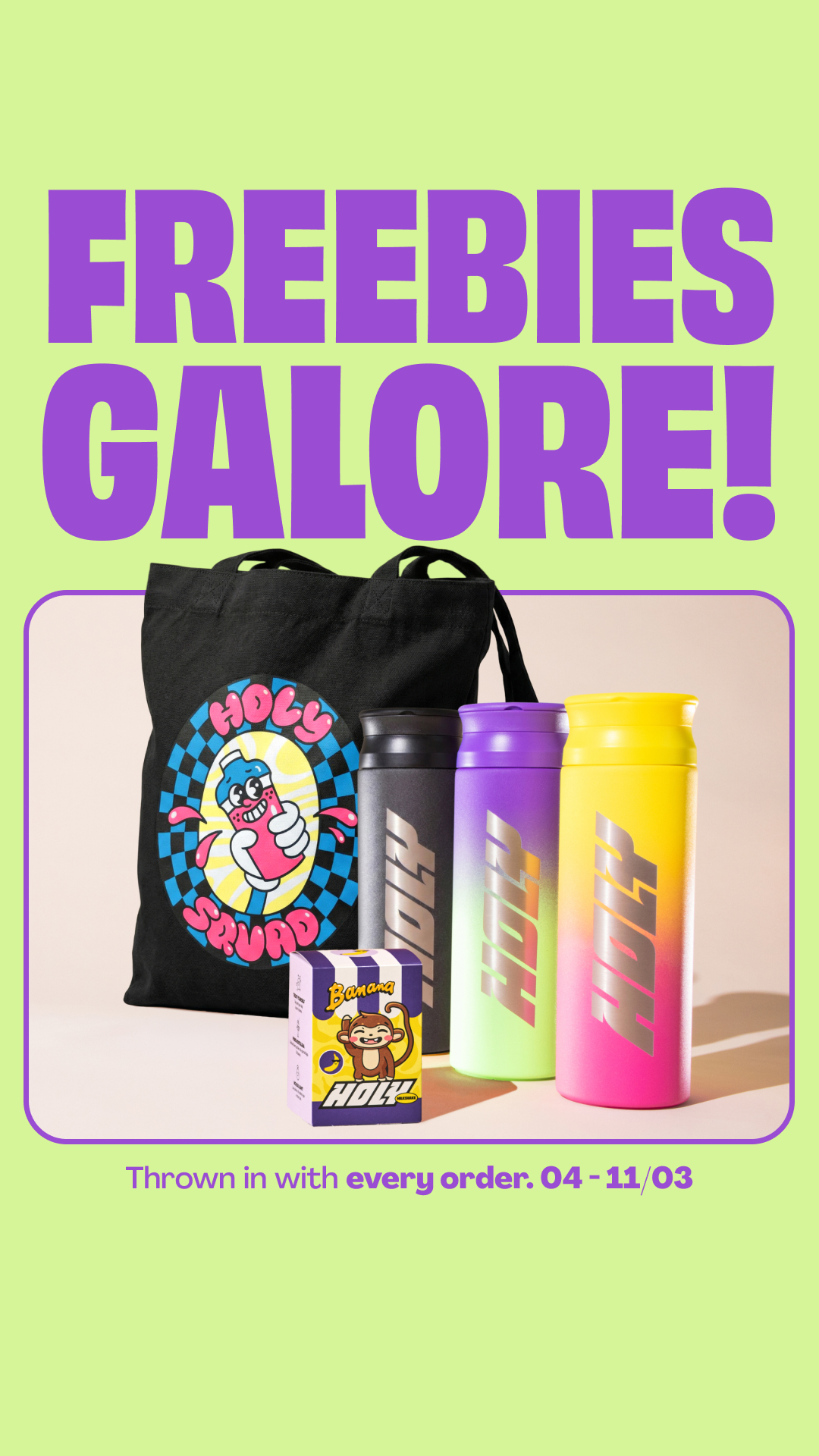 HOLY - UK Facebook ad