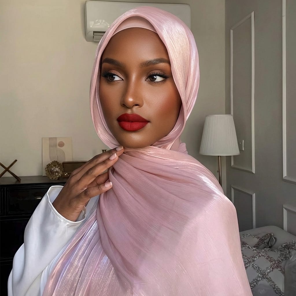 QALBI - Modesty Wear & Lifestyle Facebook ad: Aux grandes occasions, des foulards d'exception!