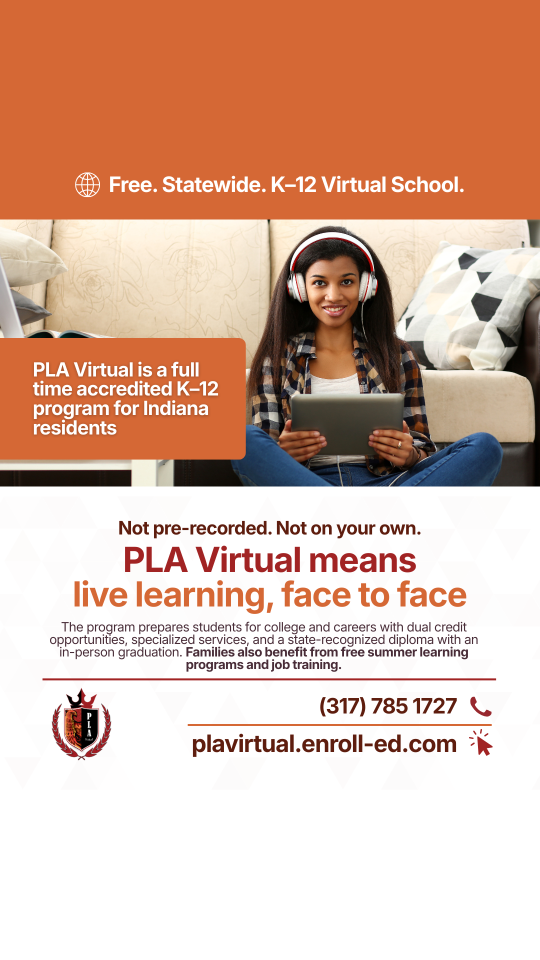 Phalen Virtual Leadership Academy Facebook ad