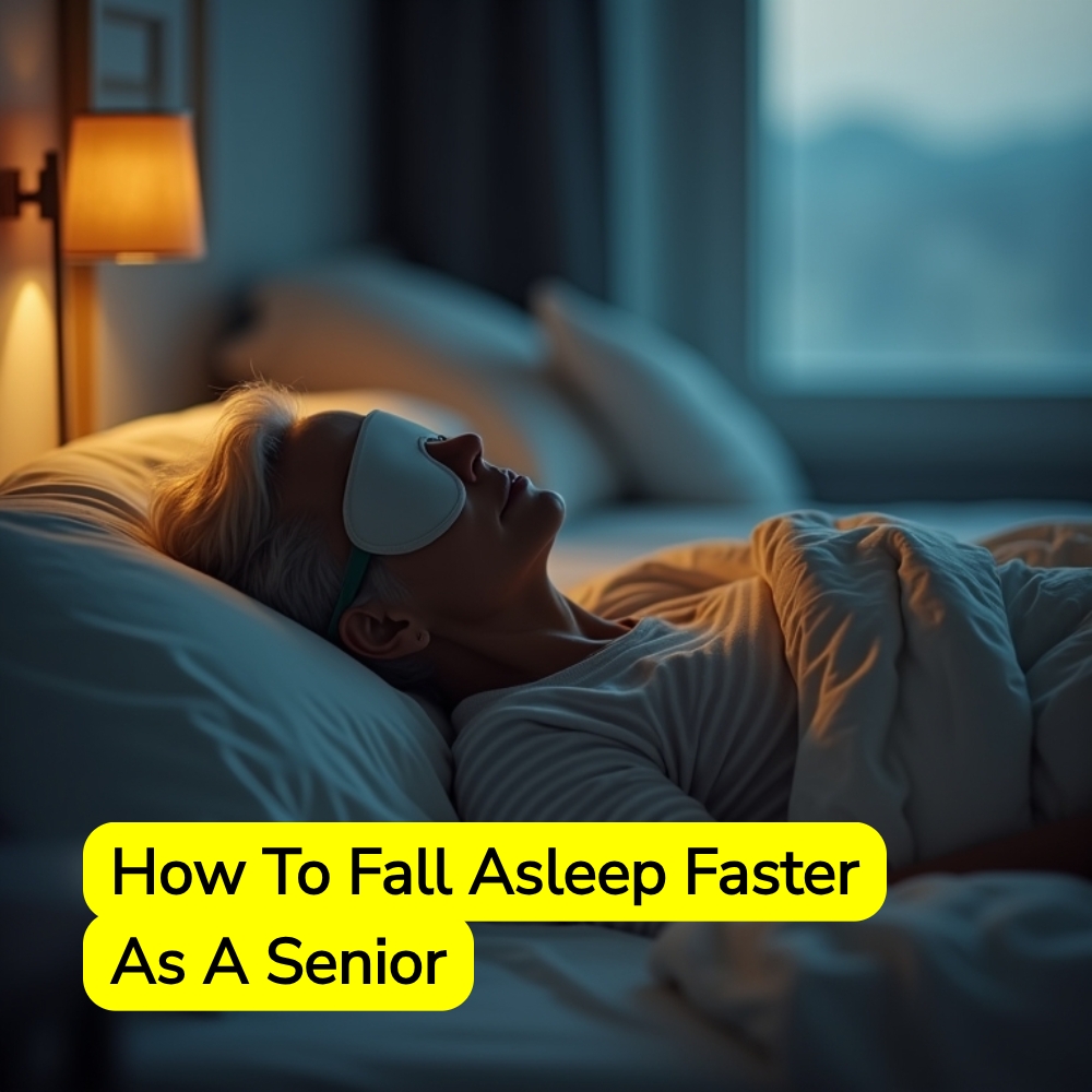 Idea Guides Facebook ad: How To Fall Asleep Faster As A Senior.