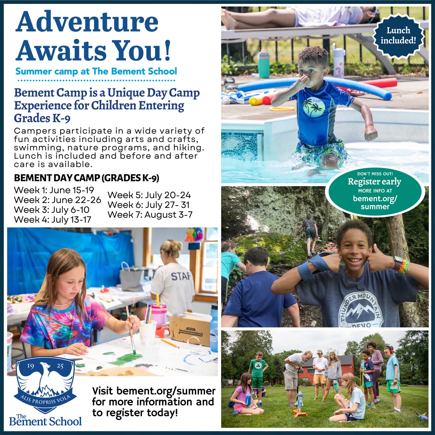 The Bement School Facebook ad: Bement is the perfect place for children to…