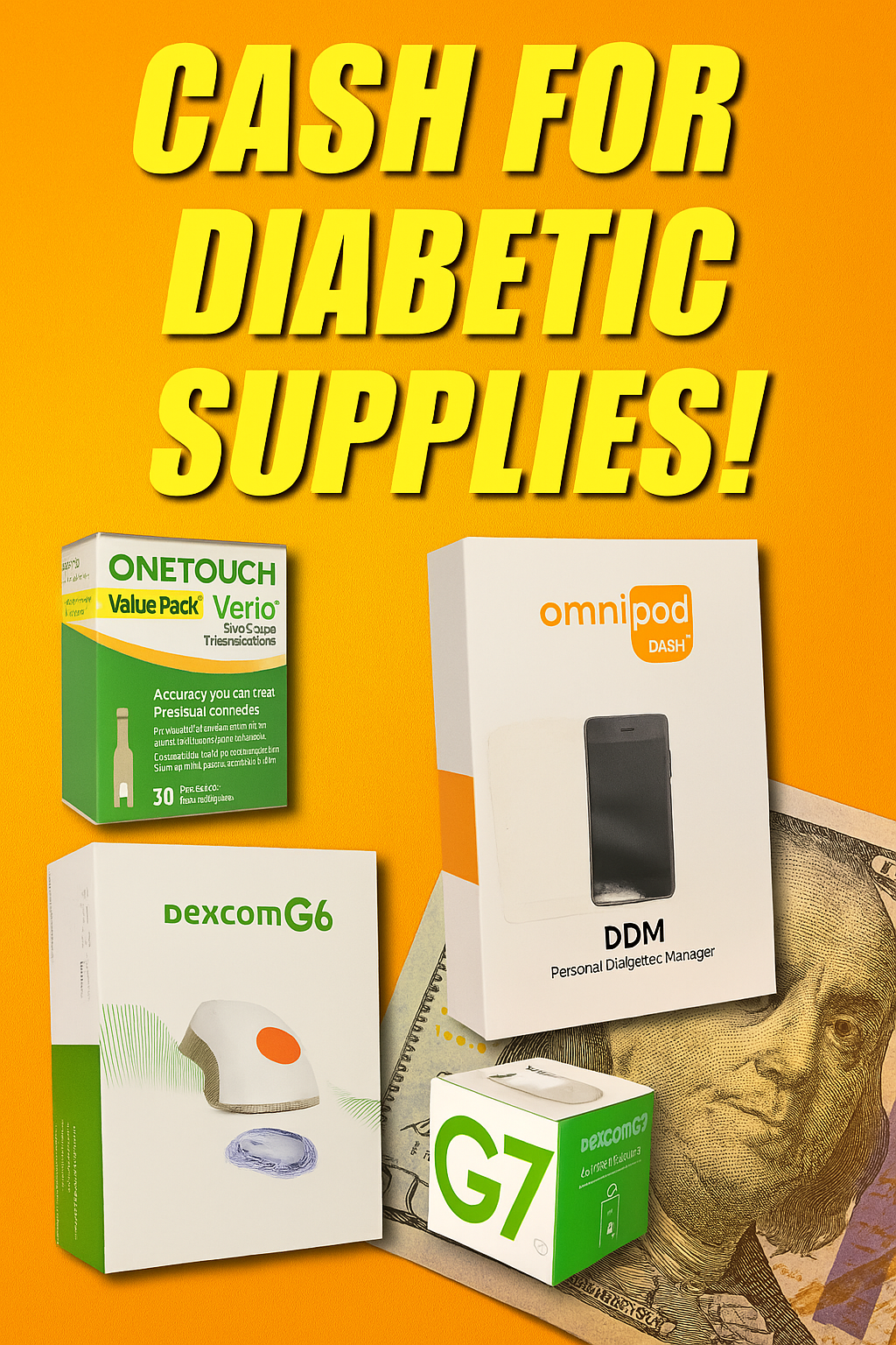 Cash For Diabetic Supplies Las Vegas - We Buy Diabetic Supplies Facebook ad