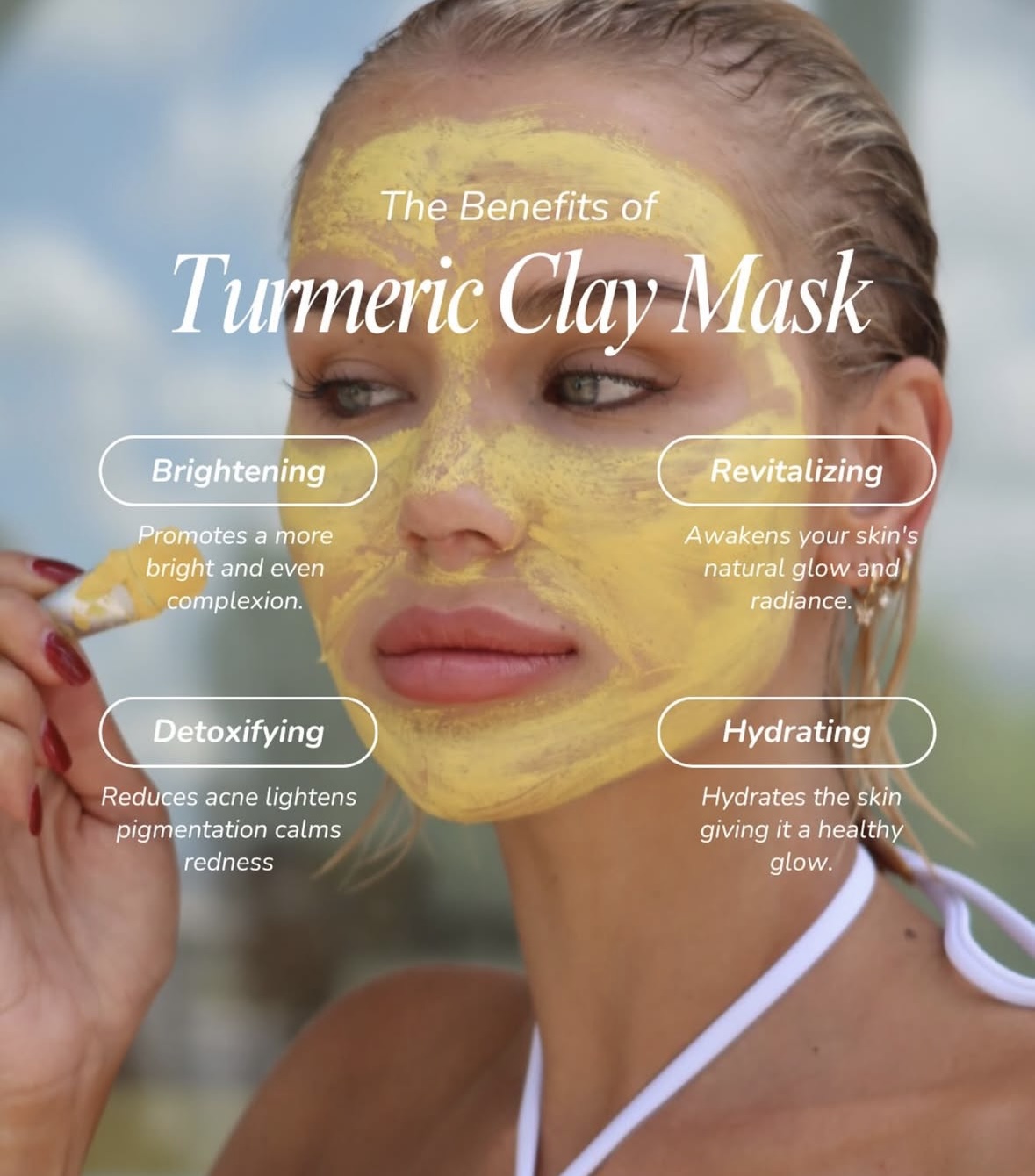 Msskin Facebook ad: Australia's First Turmeric Mask