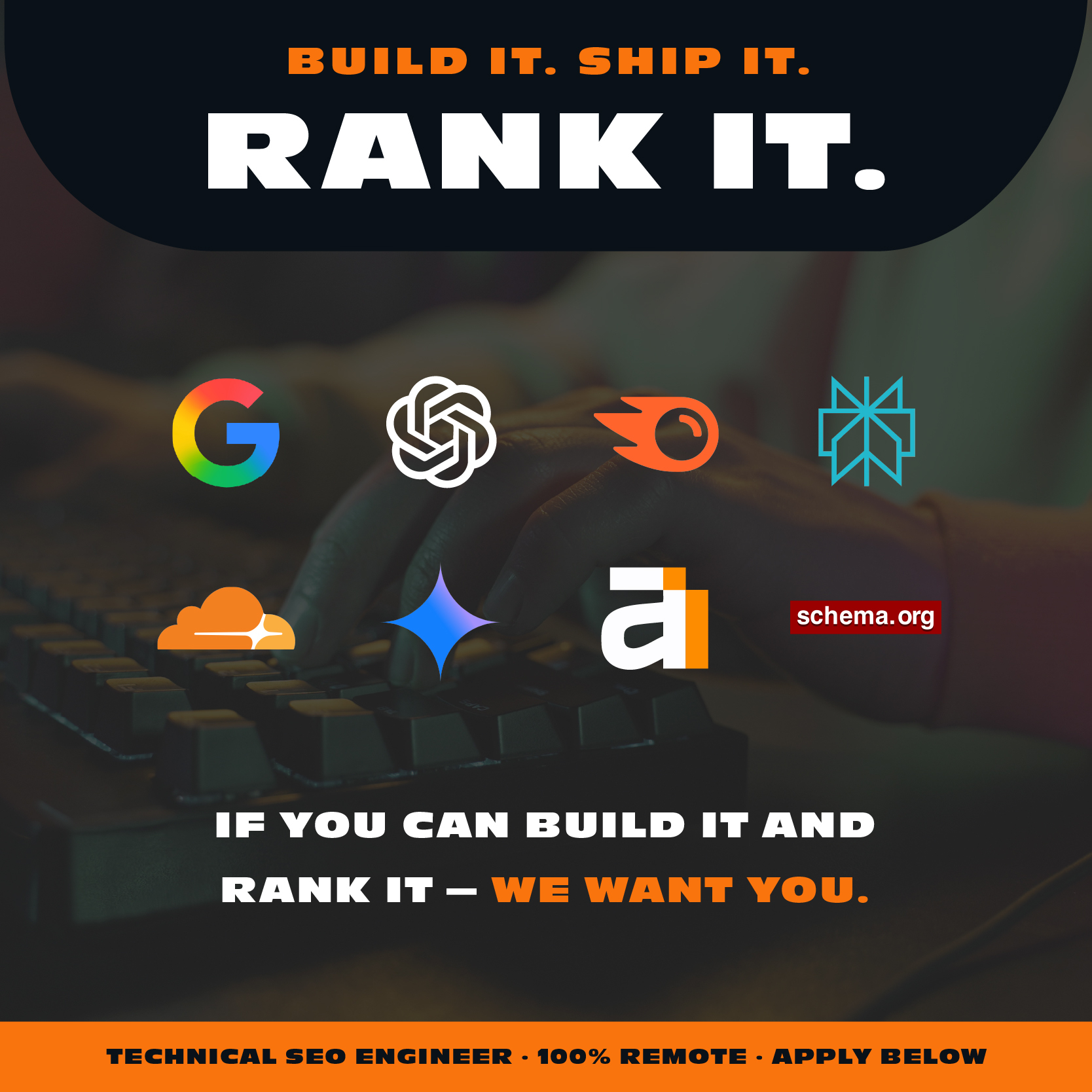Zenith PH Facebook ad: Hiring: SEO Engineer (Remote)