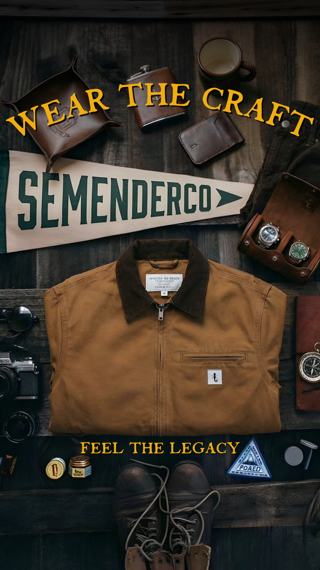 Semender Leather Goods Facebook ad