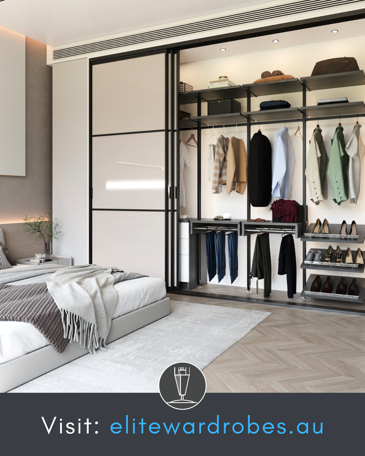 The Wardrobe Man Facebook ad: Love Your New Wardrobe or We’ll Buy It Back!