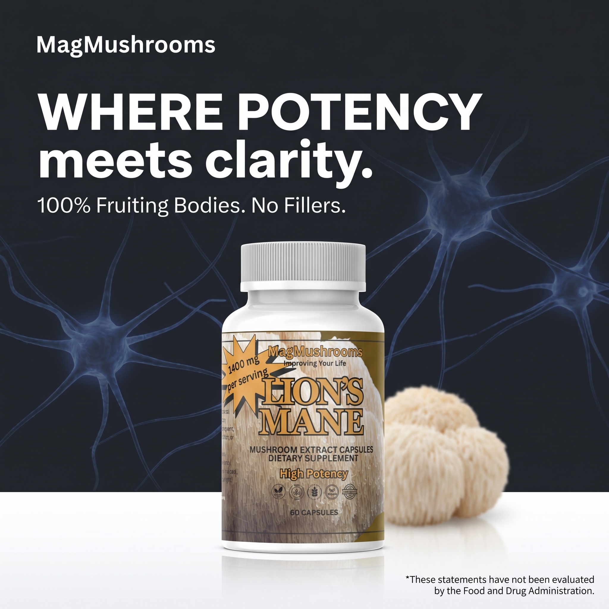 Mag Mushrooms and More Facebook ad
