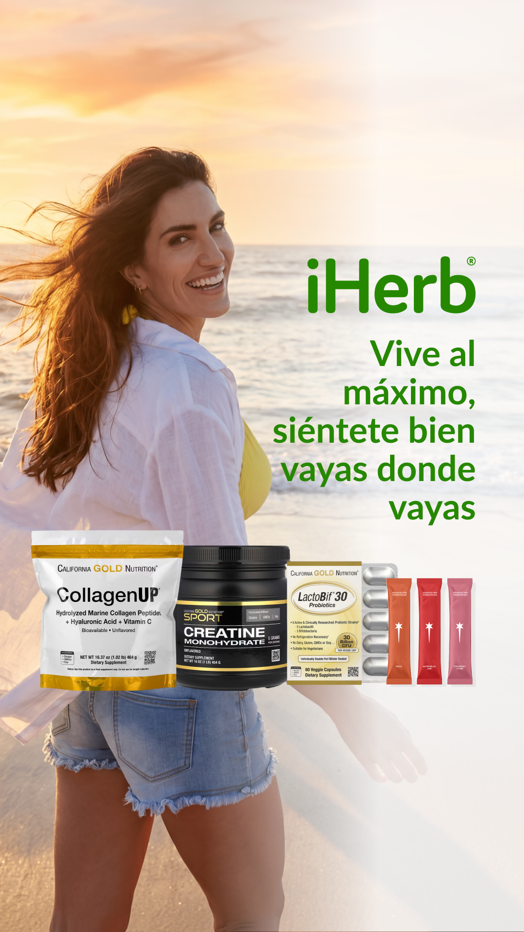 iHerb Facebook ad