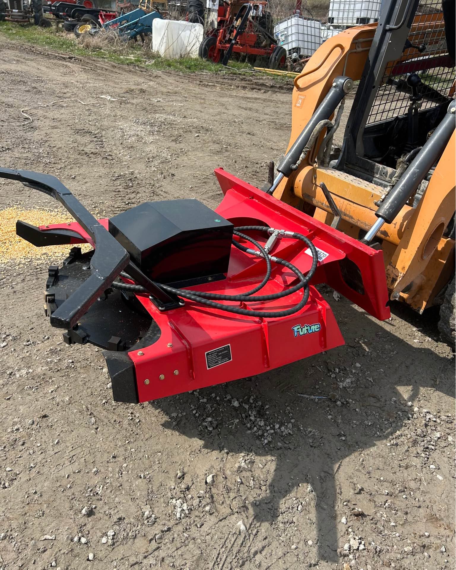 Logan Stearman Facebook ad: Skid steer disc mulcher