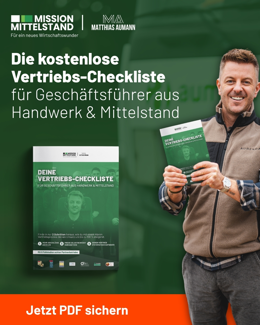 Matthias Aumann Facebook ad