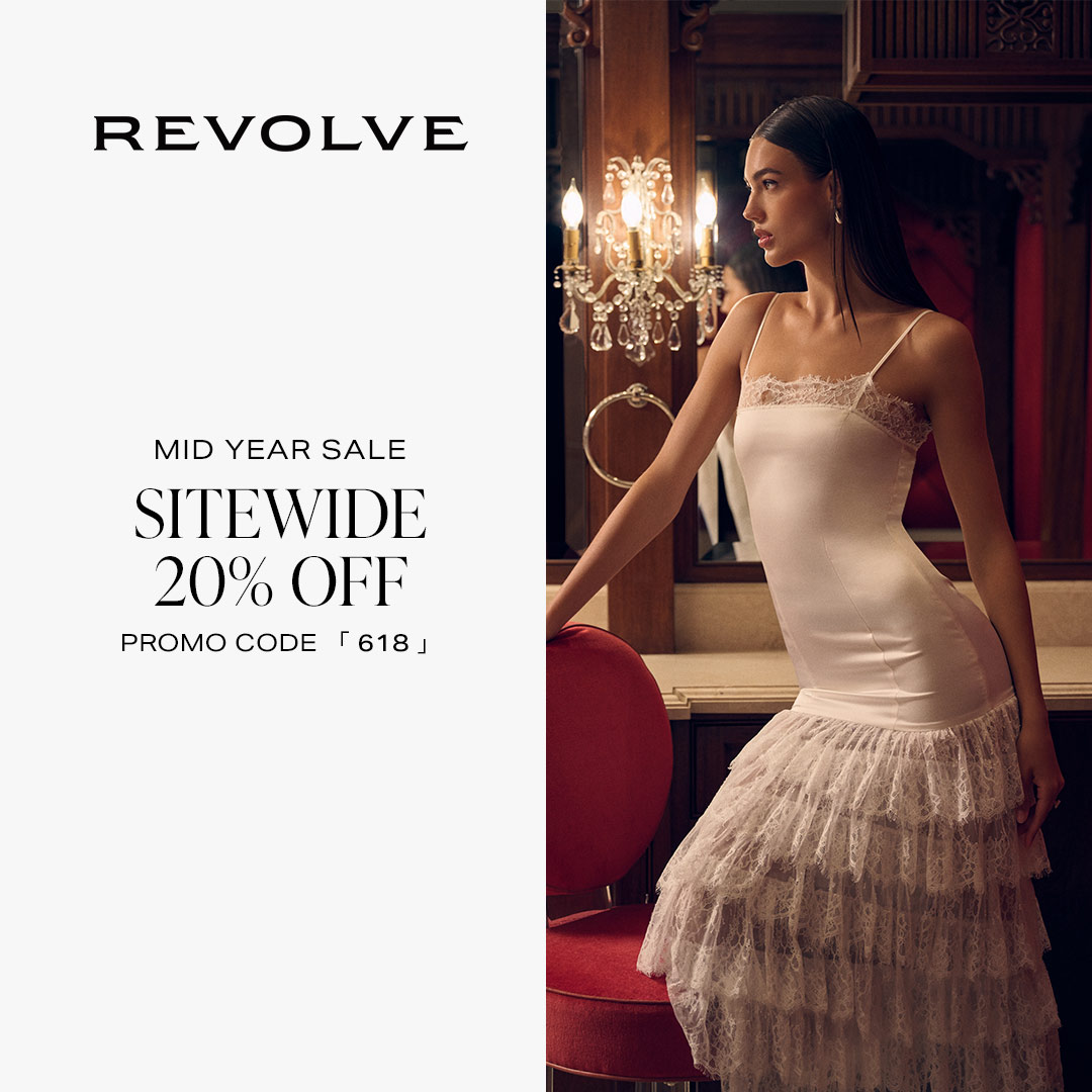 REVOLVE Facebook ad: REVOLVE Mid-Year Sale