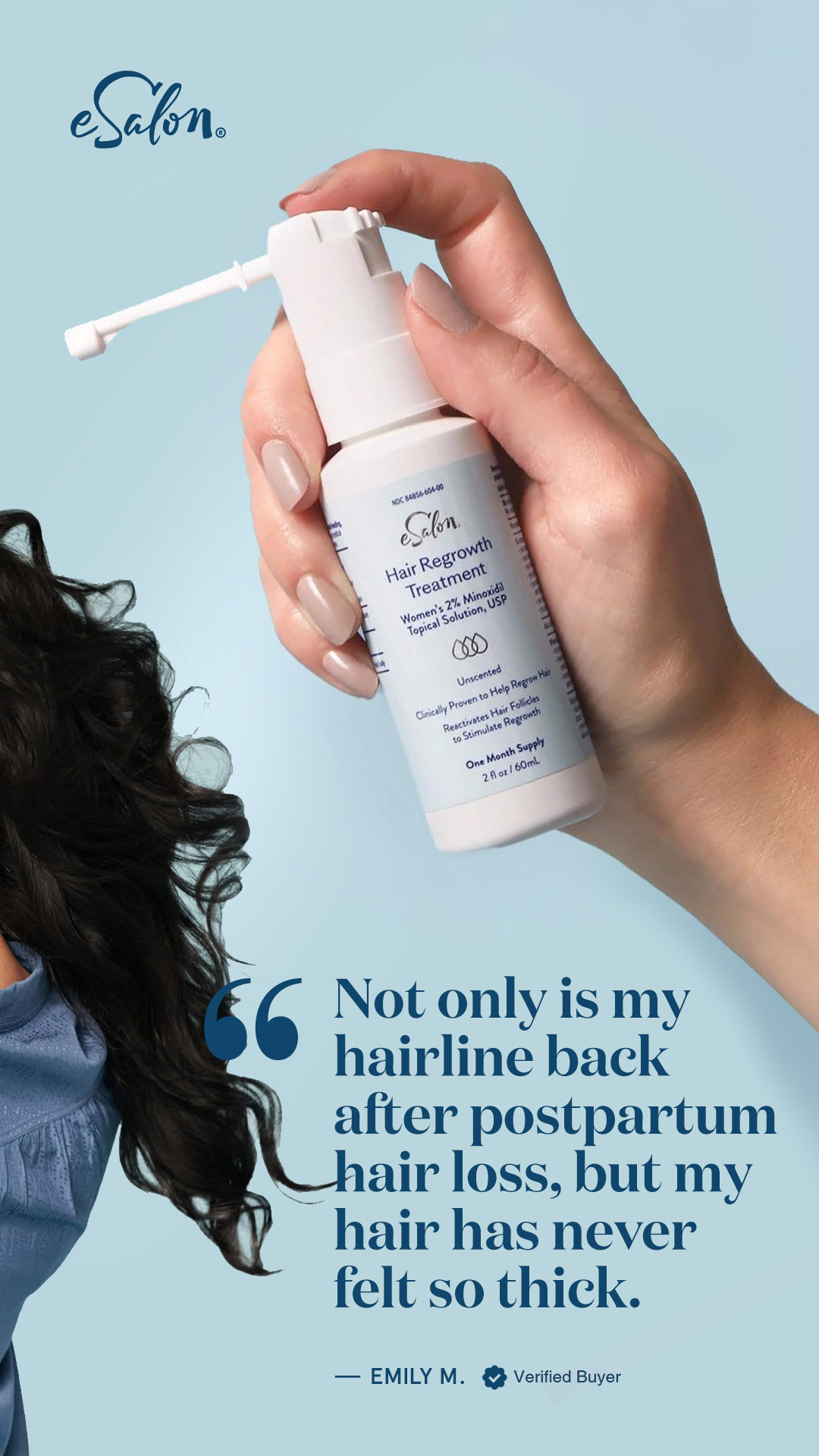 eSalon Facebook ad: 100% Satisfaction Guaranteed