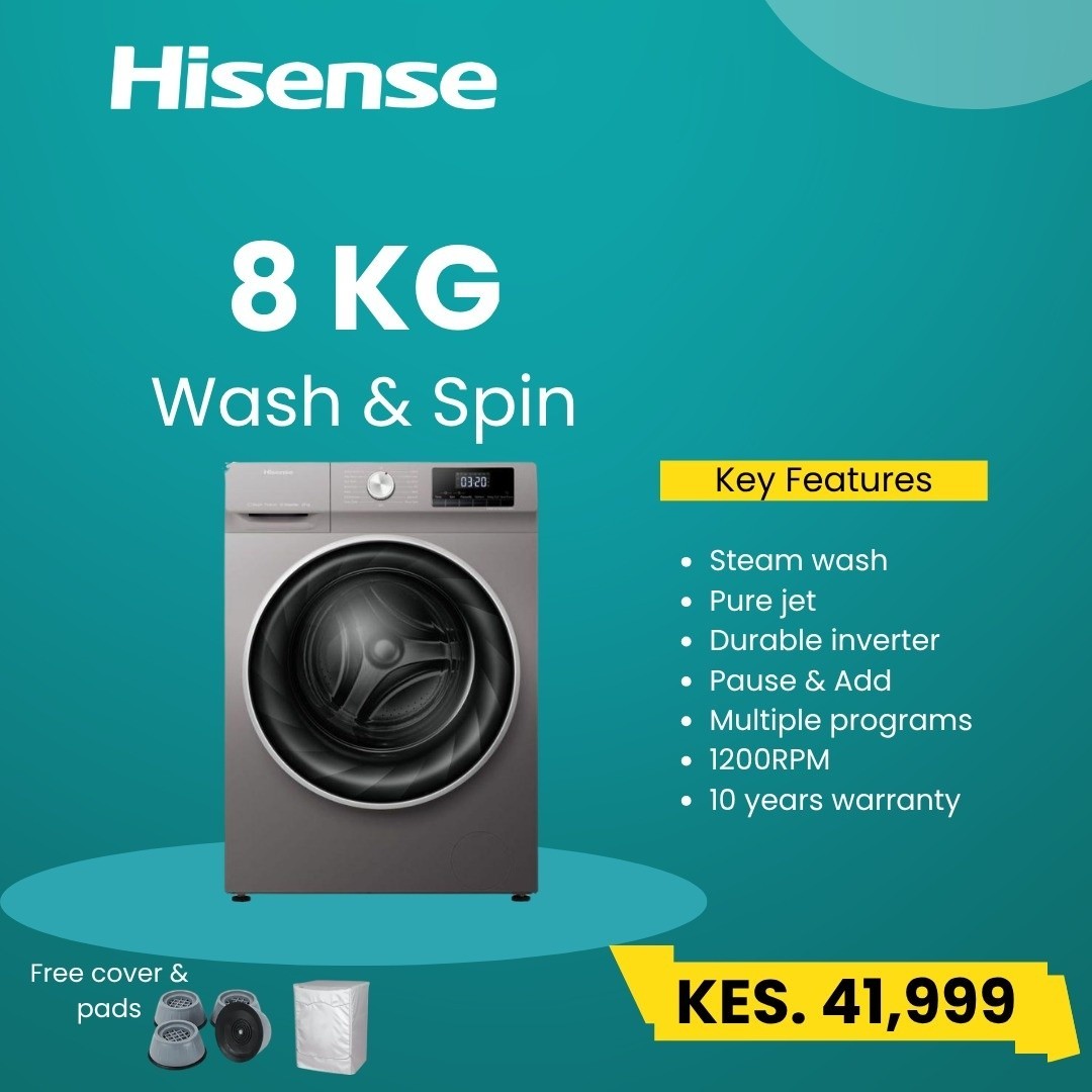 Hisense Kenya Facebook ad: Chat in Messenger