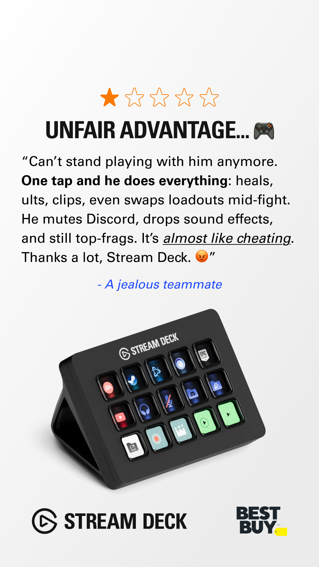 Elgato Facebook ad