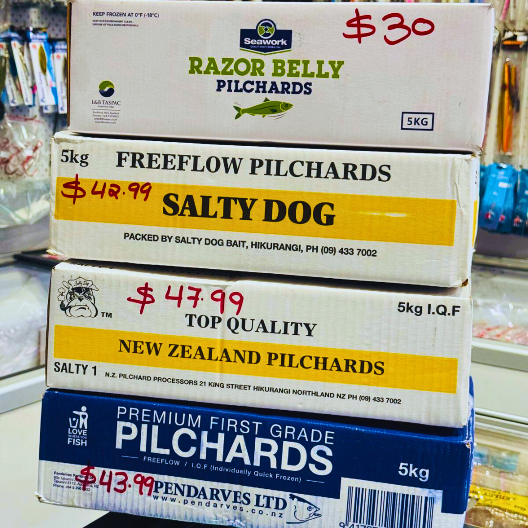 Tararu Store & Bait Station Facebook ad: Affordable bait. Great range.