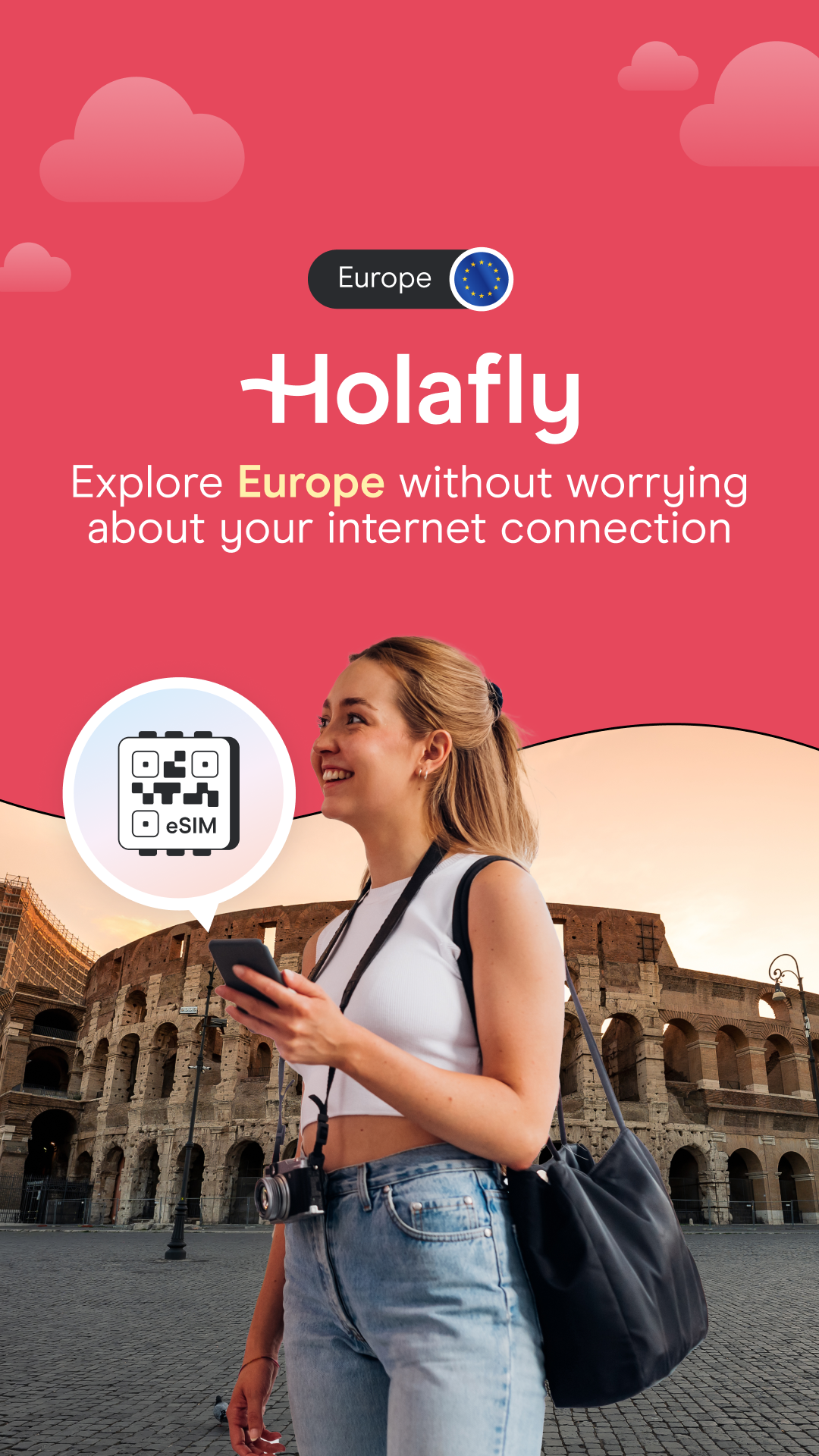 Holafly - English Facebook ad