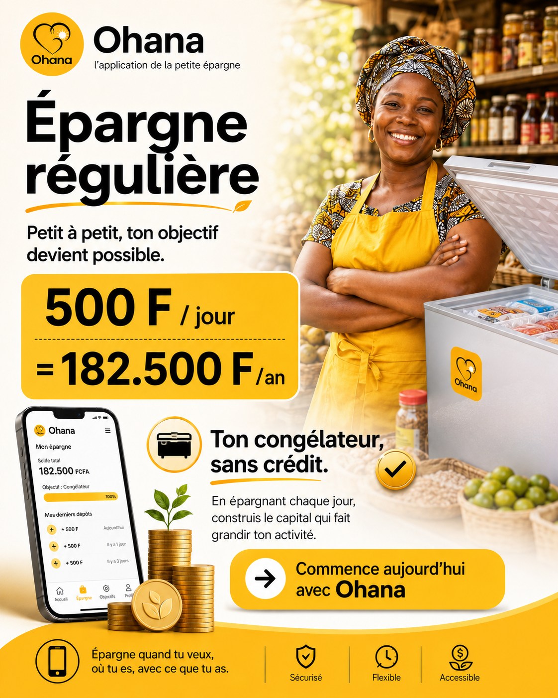 Ohana Africa - Togo Facebook ad: C'est un Nouveau monde avec Ohana