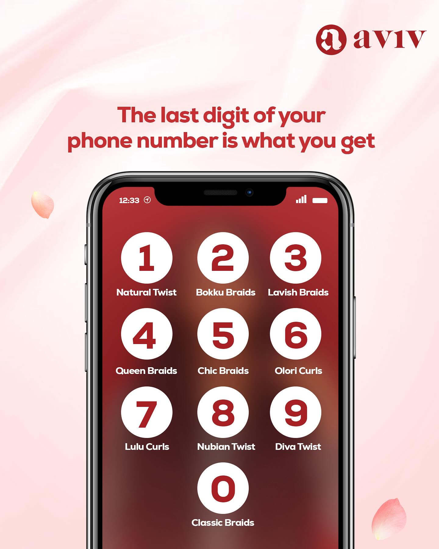 Aviv Facebook ad