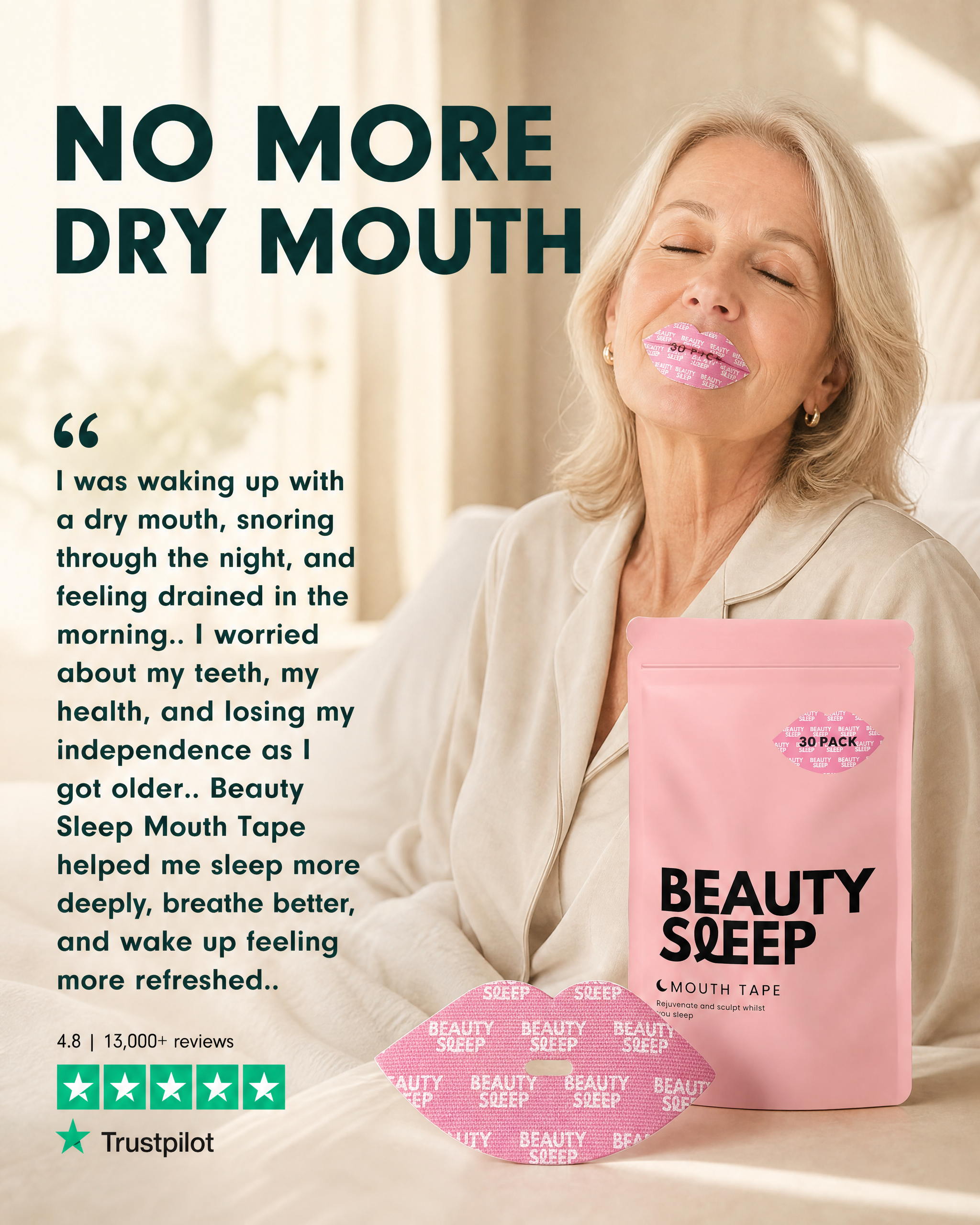 Beauty Sleep Facebook ad