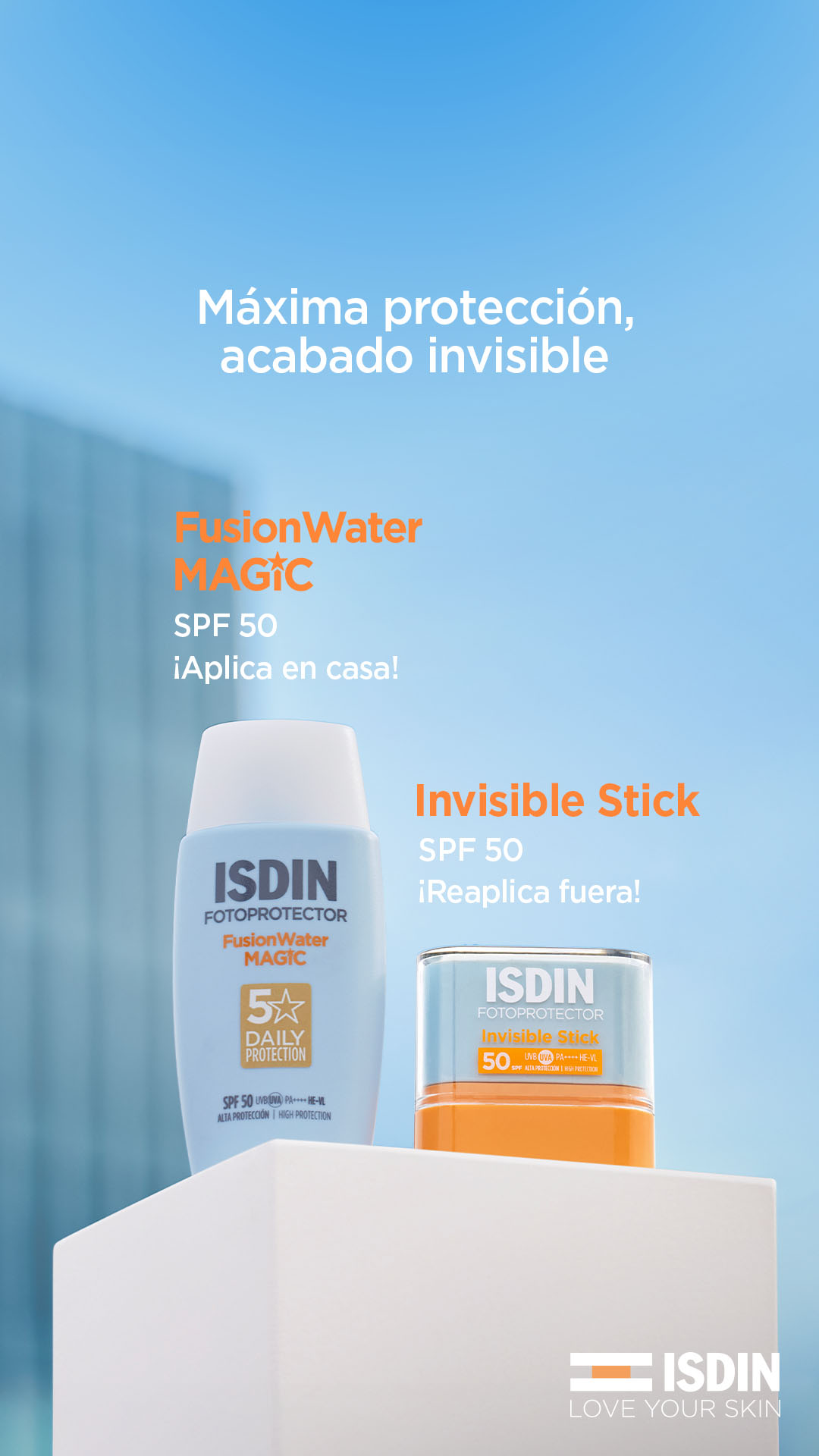 ISDIN Facebook ad