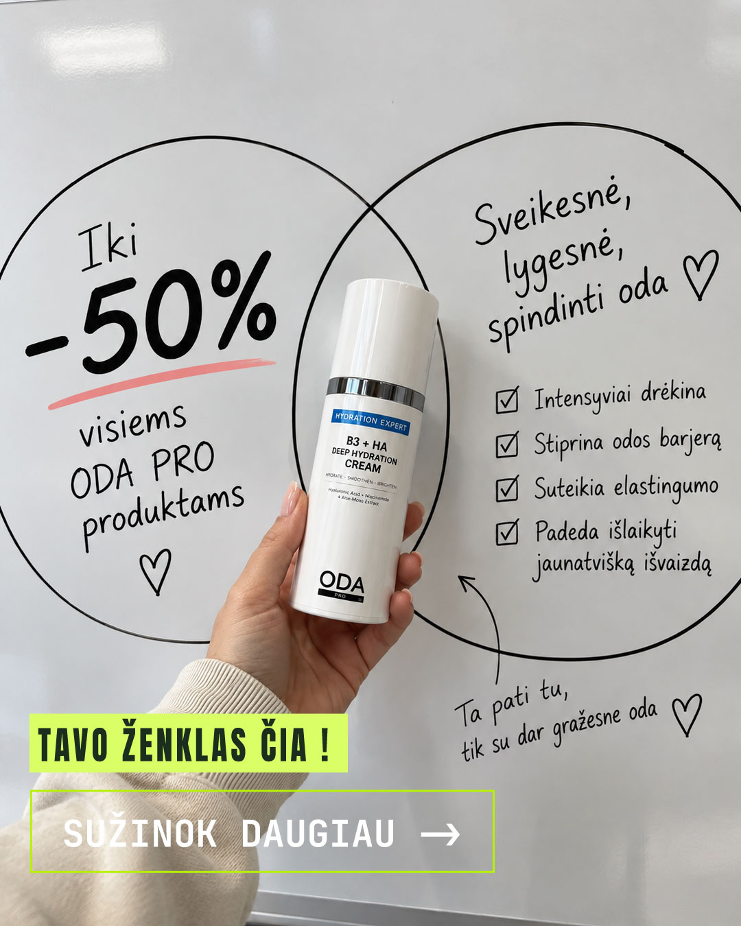 Odos ekspertai Facebook ad