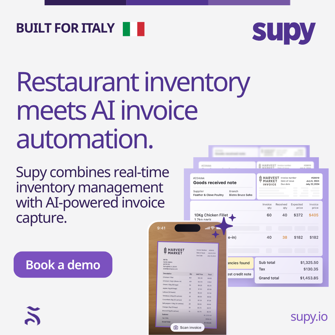 Supy Facebook ad