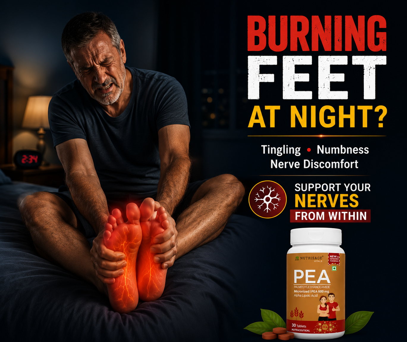 Nutrisage Glacier-Premium Supplements Facebook ad