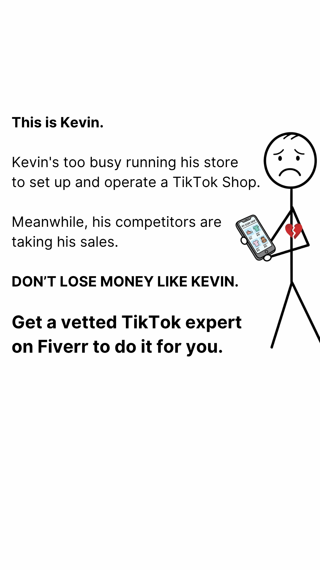 Fiverr Facebook ad