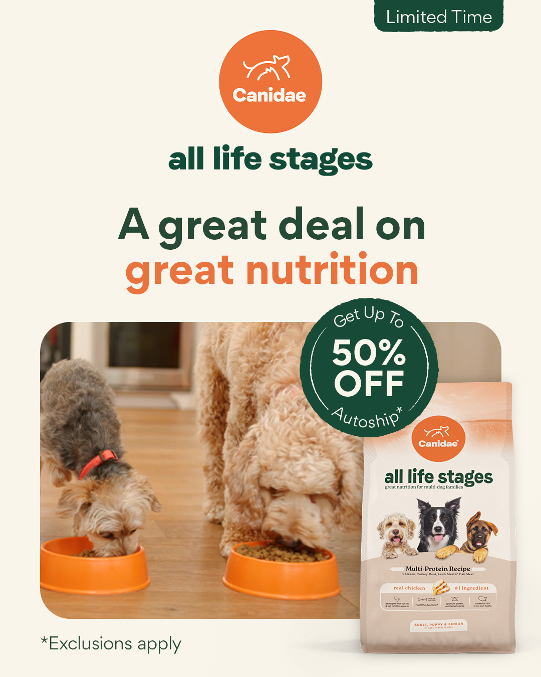Chewy Facebook ad