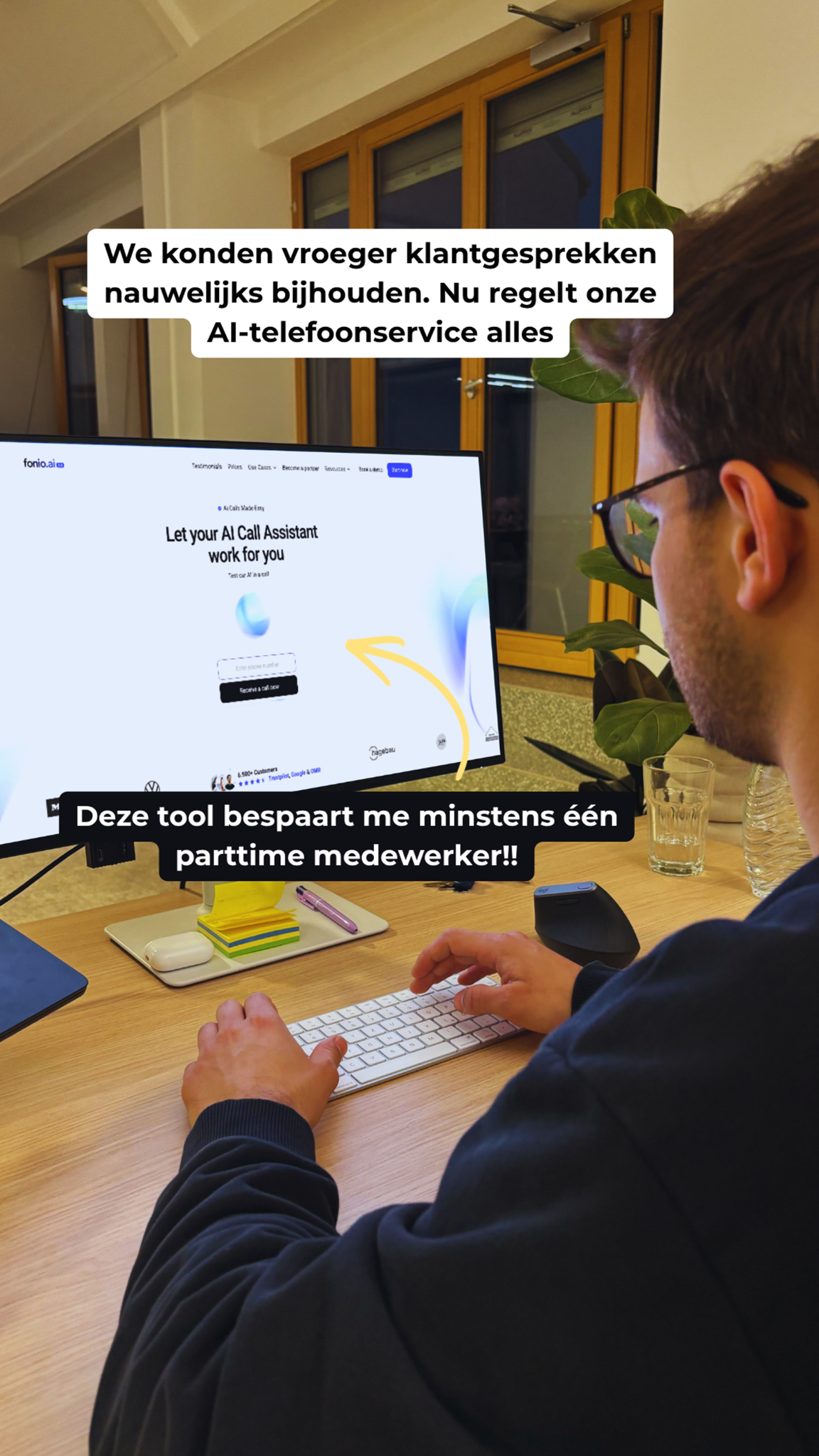 Fonio.ai Facebook ad