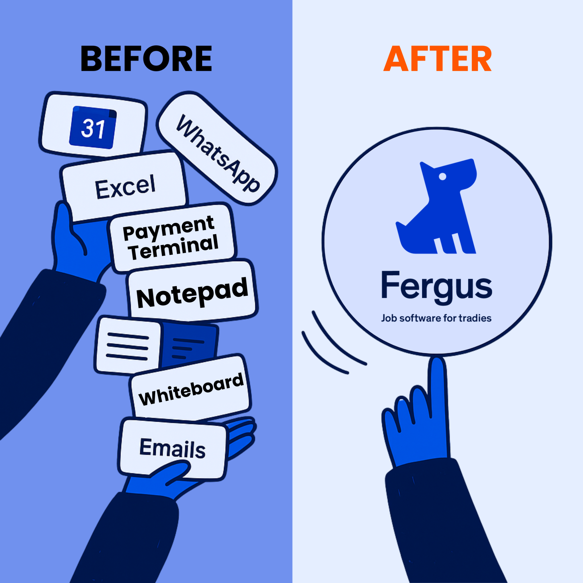 Fergus Facebook ad