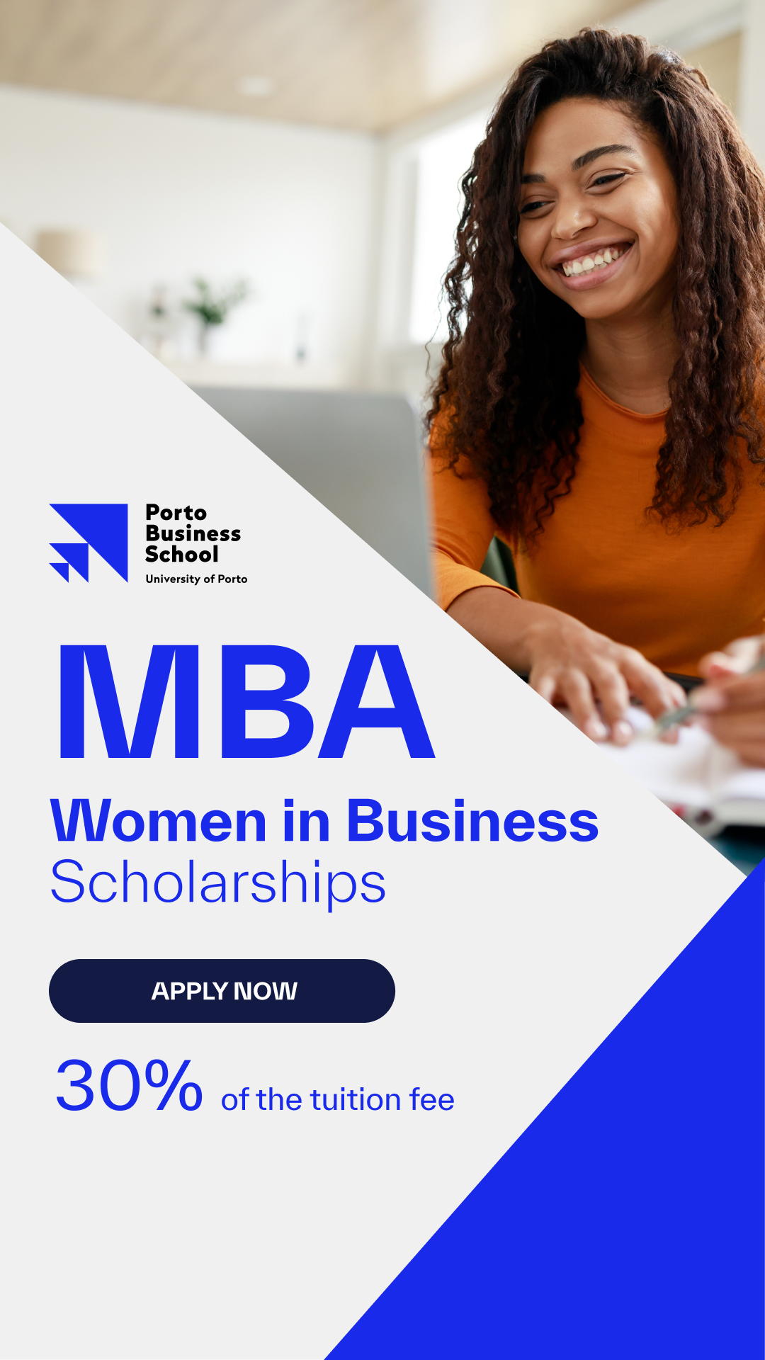 Porto Business School Facebook ad from Feb 10, 2026
