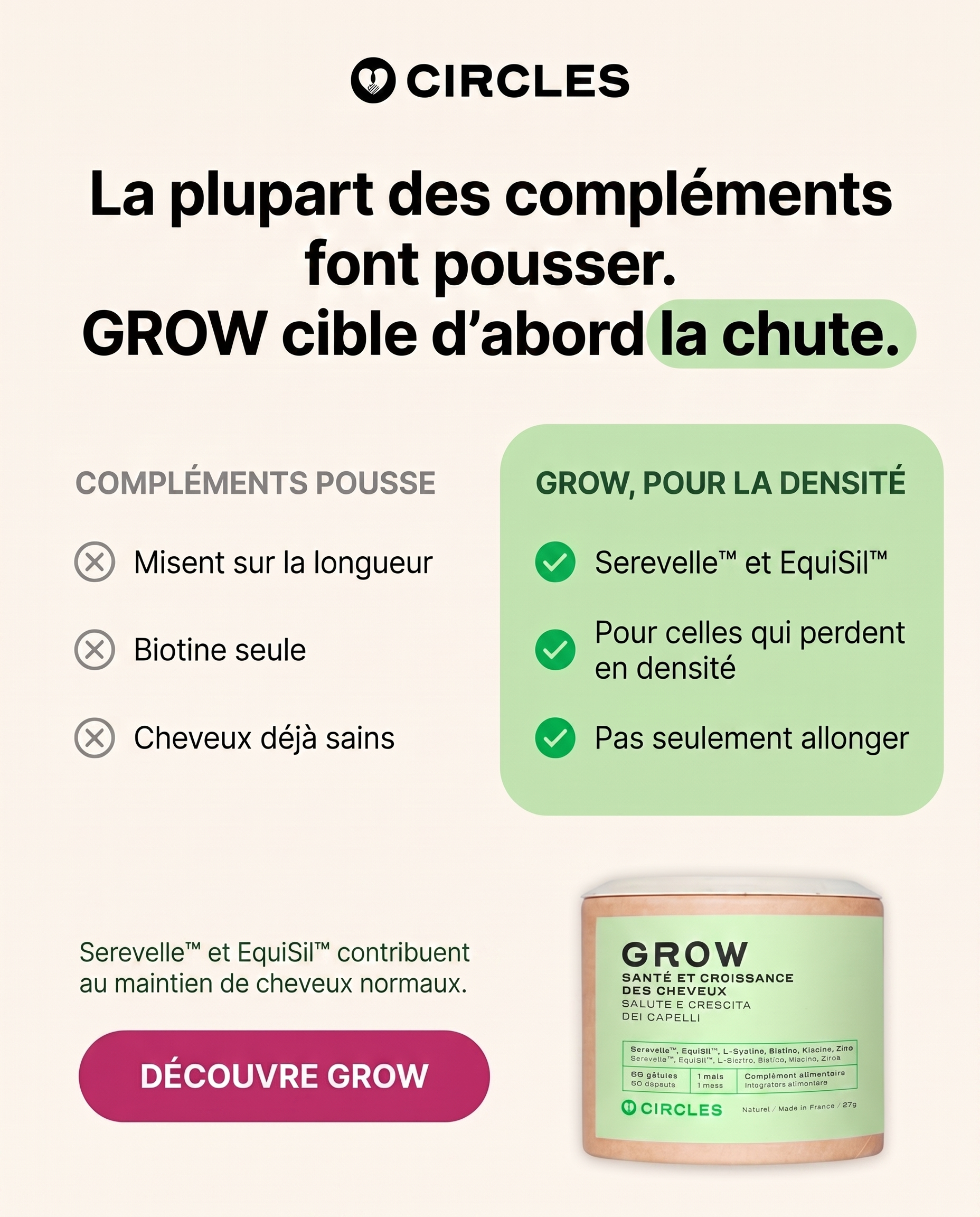 Circles Facebook ad