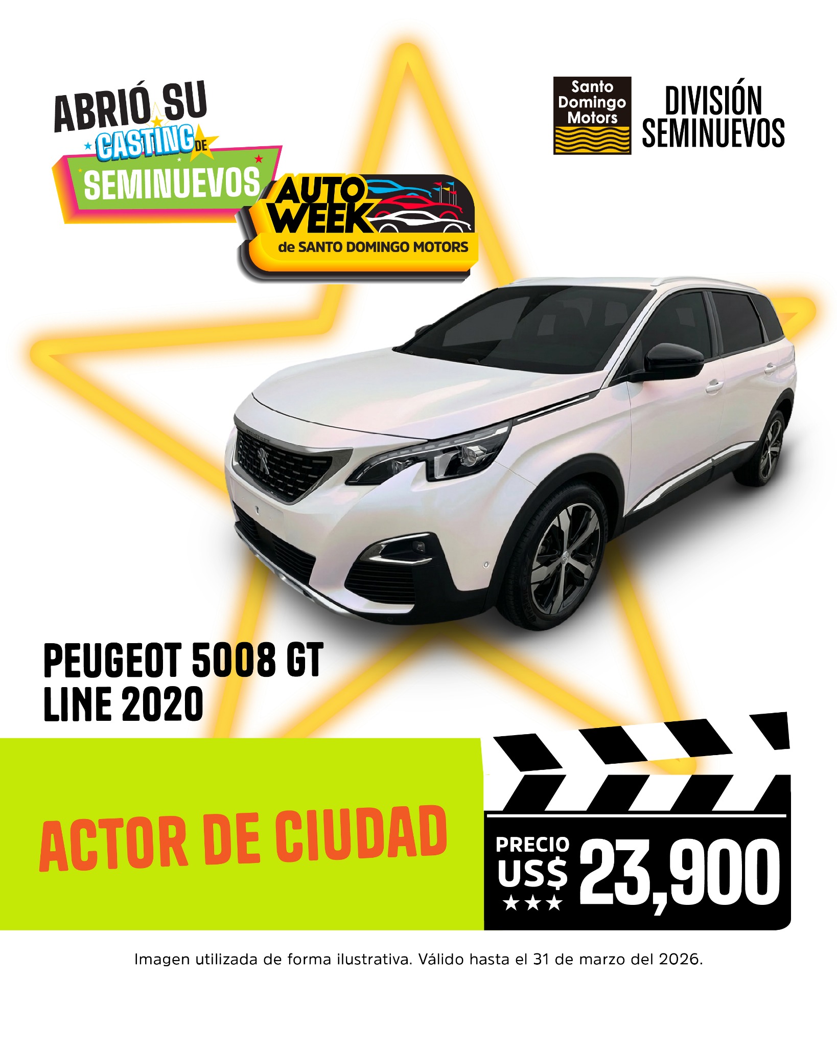 Seminuevos Santo Domingo Motors Facebook ad from Mar 24, 2026