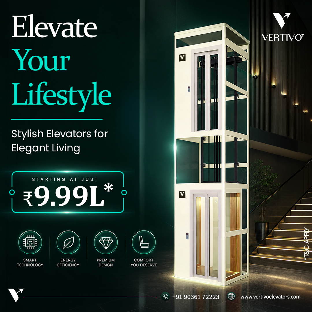 Vertivo Elevators Bengaluru Facebook ad