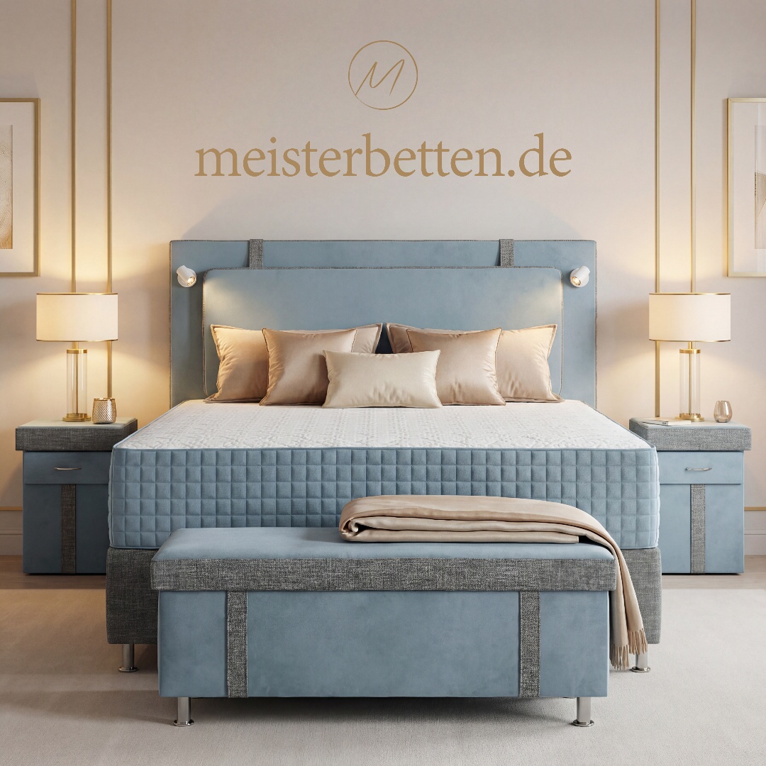 Meisterbetten Facebook ad: Tauche ein in die Welt des Komforts mit…