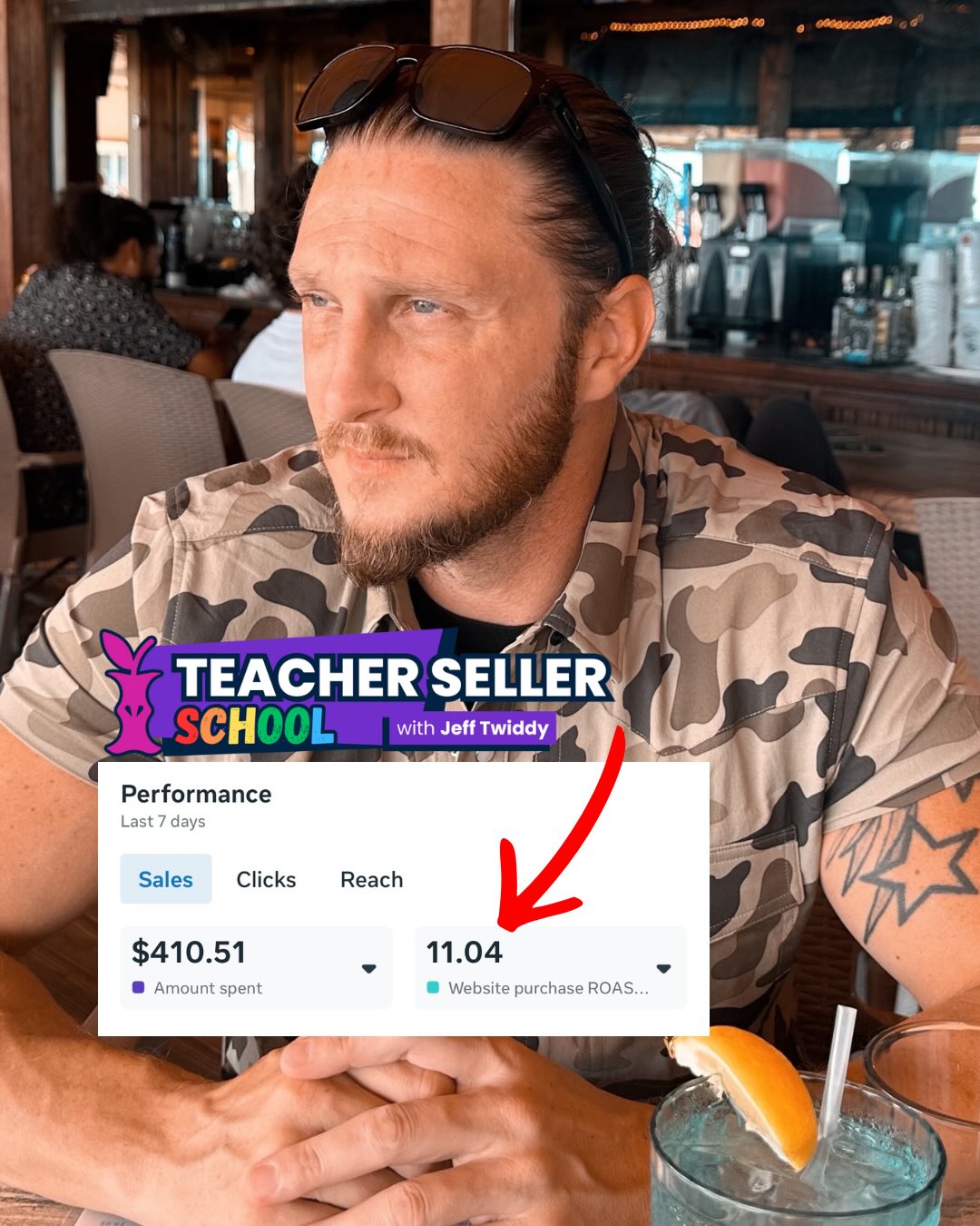 Teacher Seller School • Jeff Twiddy Facebook ad: Most teacher sellers are playing the wrong game.