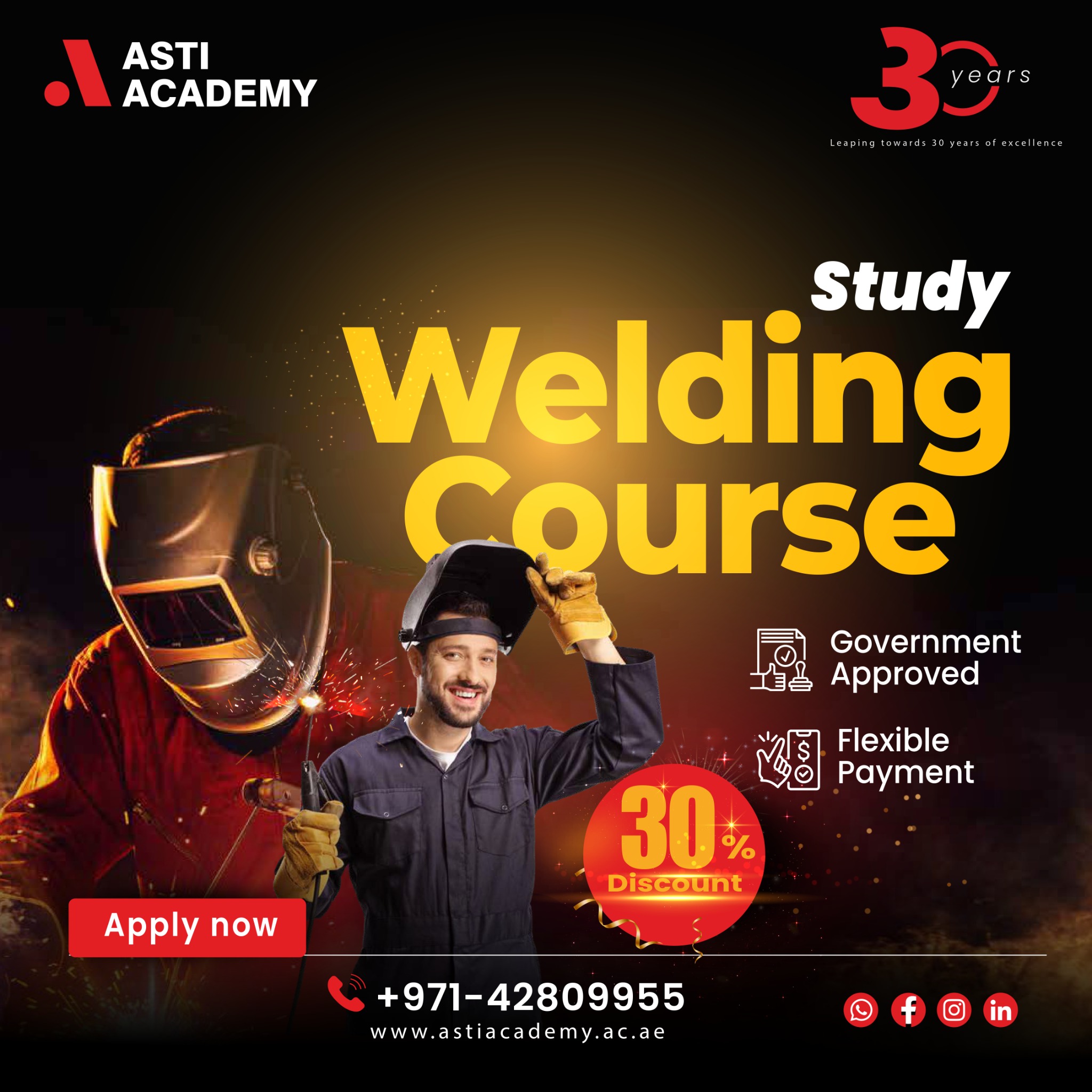 ASTI Academy Facebook ad