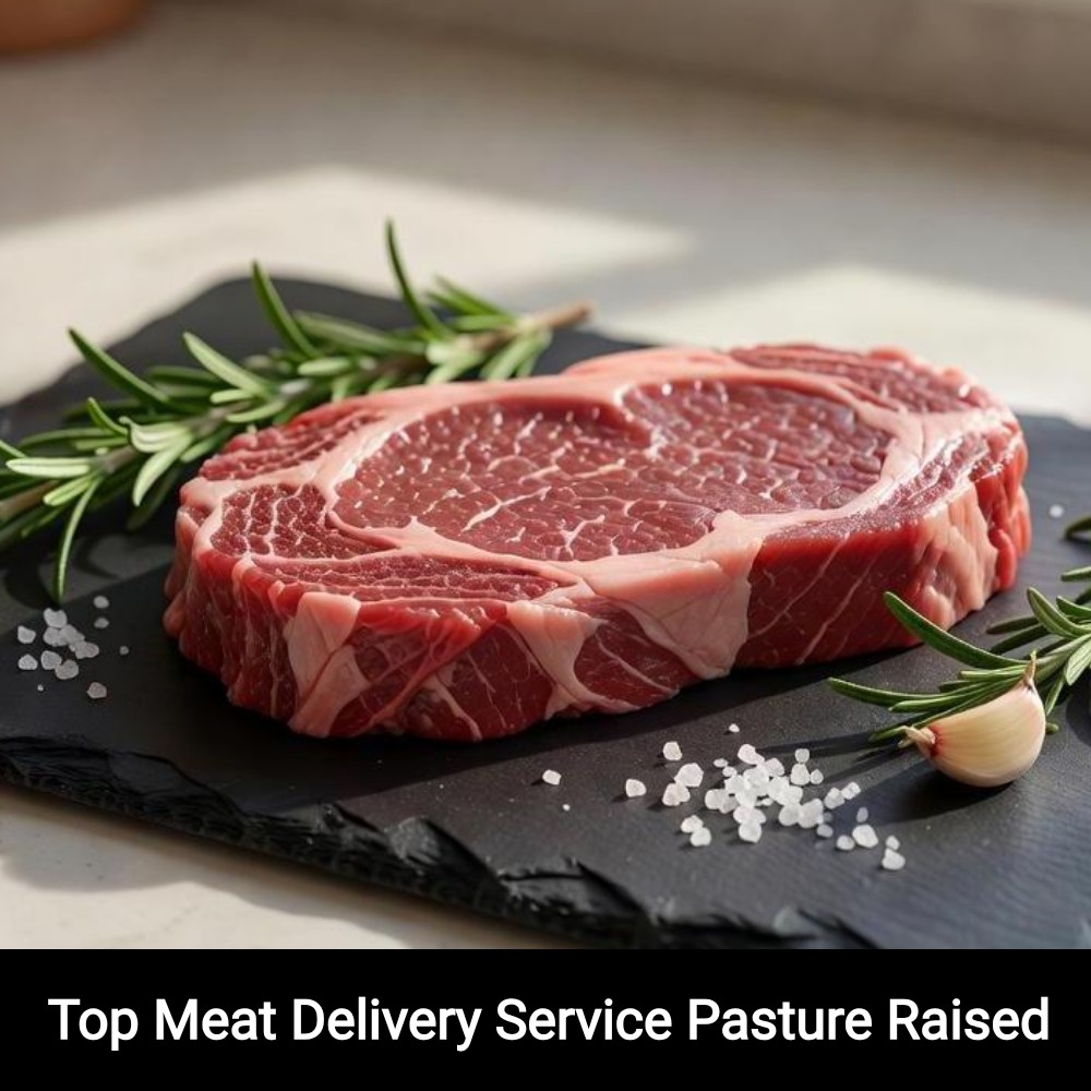 Fresh View Facebook ad: Top Meat Delivery Service Pasture Raised!